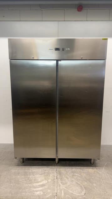 Réfrigérateur à double porte en acier inoxydable Afinox 14, Verzenden