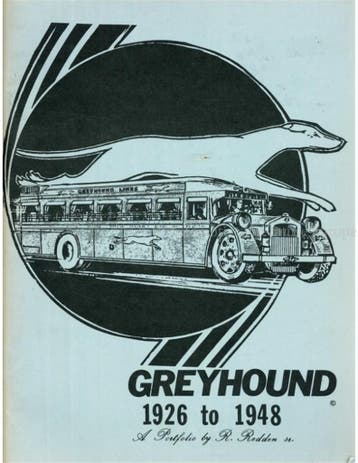 GREYHOUND 1926 TO 1948, A PORTFOLIO, Nieuw