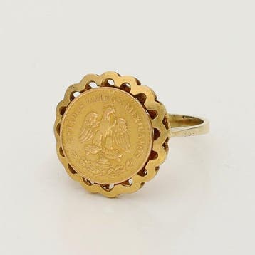 Ring - 14 karaat Geel goud, Nieuw