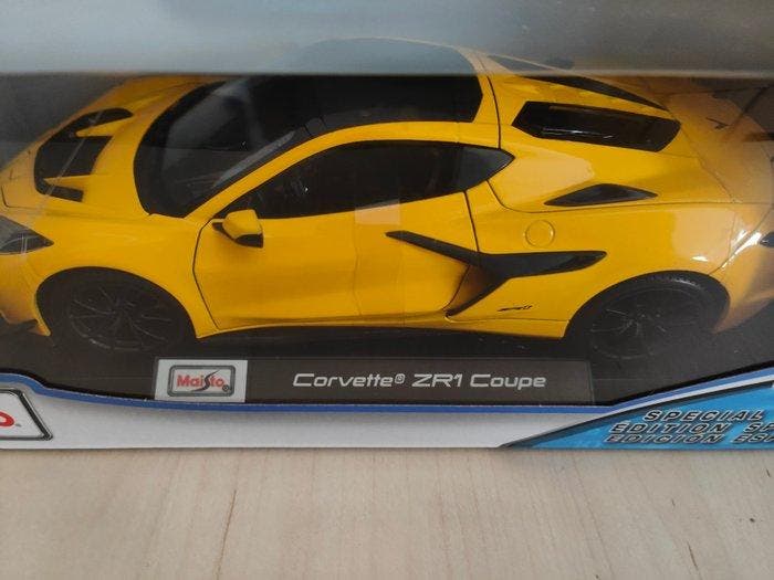Maisto 1:18 - Model sportwagen - Corvette ZR1 Coupe, Hobby & Loisirs créatifs, Voitures miniatures | 1:5 à 1:12