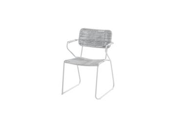Taste by 4 Seasons Swing stapelbare tuinstoel frost grey |, Nieuw