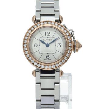 Cartier - Miss Pasha Watch Diamond Bezel - WJ124021 - Dames