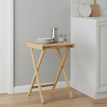 vidaXL Keukentafel Naturel 40 x 30 x 53,5 cm Bamboe, Verzenden