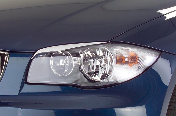 Koplampspoilers voor BMW 1 Reeks E81,E82,E87,E88 chroom SB02, Autos : Pièces & Accessoires, Carrosserie & Tôlerie, Envoi