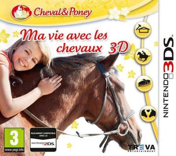 Life with Horses 3D (Losse Cartridge) (3DS Games), Ophalen of Verzenden, Zo goed als nieuw