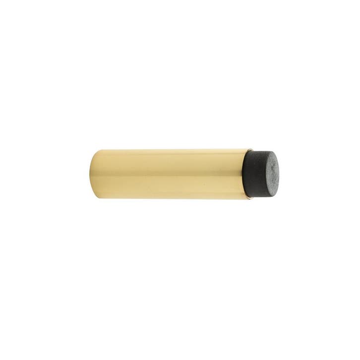Deurstopper wandmontage 80x22mm messing gelakt - muurbesc..., Doe-het-zelf en Bouw, Hang- en Sluitwerk, Overige typen, Nieuw, Koper of Messing