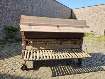 Antieke cylinderdorsmachine, Jardin & Terrasse