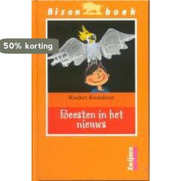Beesten in het nieuws / Bizon geel 9789027689030, Verzenden, Gelezen, Rindert Kromhout