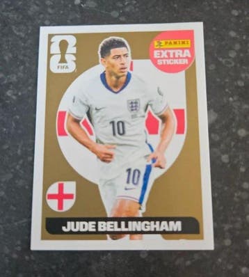 2026 Panini FIFA World Cup 2026 Gold & SIlber Foil Jude