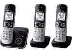 Panasonic KX-TG6863 - DECT set - 3 handsets -, Telecommunicatie, Vaste telefoons | Handsets en Draadloos, Verzenden, Zo goed als nieuw