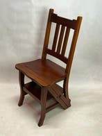 Marches - échelle de bibliothèque / chaise - Bois - Escabeau