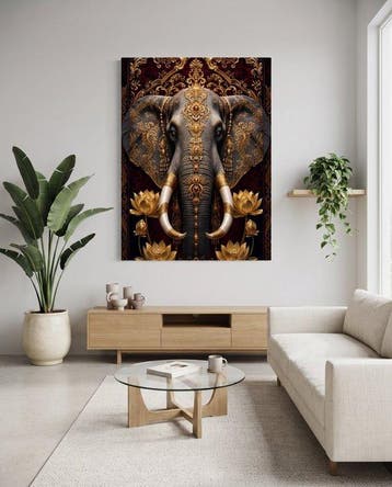 daveY - MODERN REGENCY ELEPHANT - IMPERIAL GANESHA, Nieuw