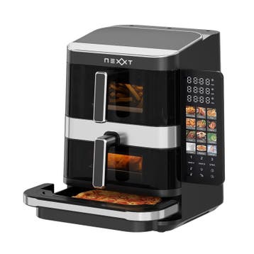 Friteuse sans huile et four à pizza 2 en 1 Nexxt - CO220925, Verzenden