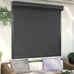 vidaXL Rolluik Antraciet 160 x 150 cm Aluminium en, Verzenden