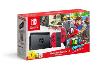 Nintendo Switch Console Set Super Mario Edition V2 in Doo..., Games en Spelcomputers, Ophalen of Verzenden, Zo goed als nieuw