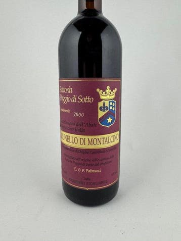 2000 Poggio di Sotto - Brunello di Montalcino - 1 Fles (0,75, Nieuw