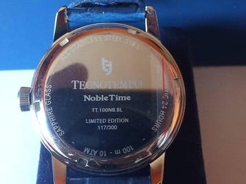 Tecnotempo - Noble Time - Zonder minimumprijs - TT-100NR BL, Nieuw