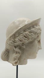 sculptuur, Testa di Era Ludovisi - 36 cm - marmerstof