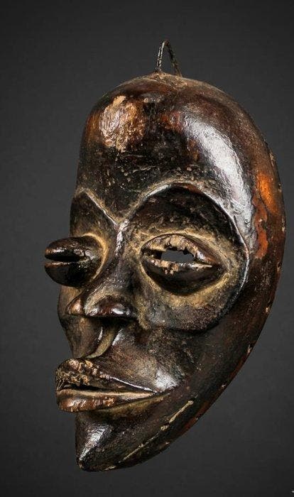 DANSMASKER DAN - Ivoorkust, Antiek en Kunst, Kunst | Niet-Westerse kunst