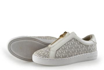 Michael Kors Instappers in maat 38 Beige, Michael Kors, Verzenden, Zo goed als nieuw, Instappers