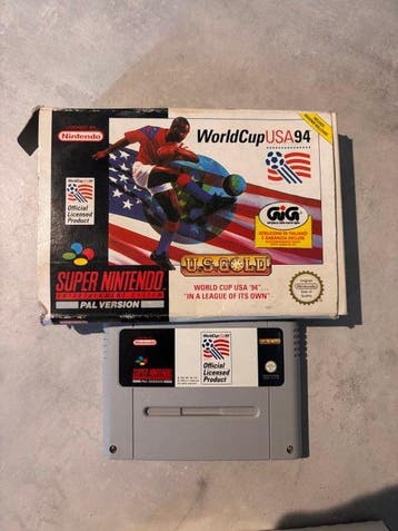 Nintendo - Super Nintendo - World Cup USA 94 - Videogame -