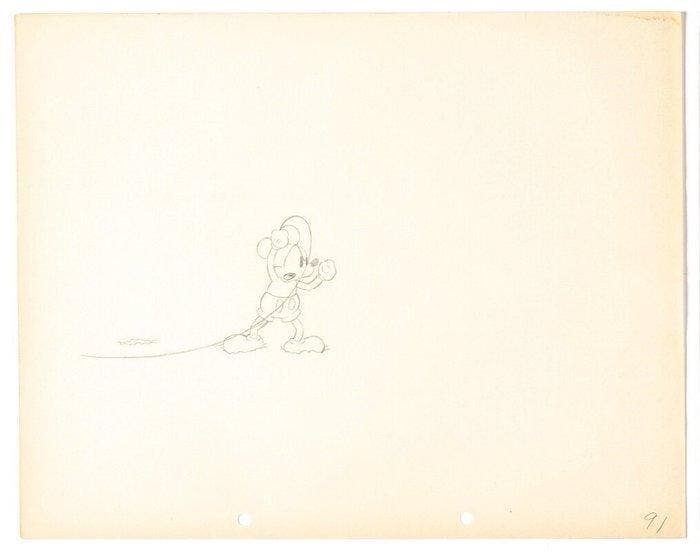 Walt Disney - The Klondike Kid (1932) - Mickey Mouse, Verzamelen, Disney