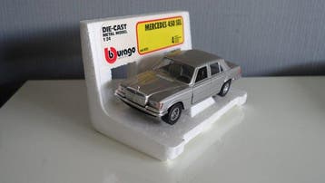 Bburago 1:24 - Modelauto - Mercedes 450 SEL (w116), Nieuw