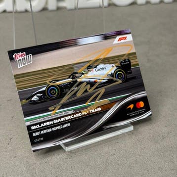 Mclaren - Topps Now - Debut Heritage - Inspired Livery (047), Nieuw