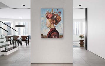 Anne Dias - (100% handpainted !) Lady Elowen of Petal