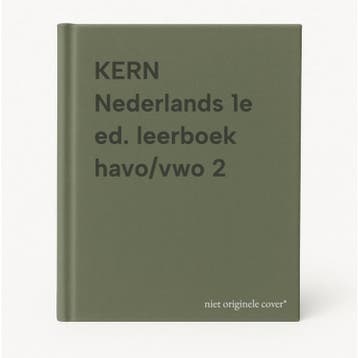 KERN Nederlands 1e ed. leerboek havo/vwo 2 9789492862075, Boeken, Schoolboeken, Verzenden, Gelezen