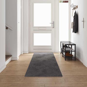 vidaXL Tapijt Loper Grijs 80 x 500 cm 100% Polypropyleen, Verzenden