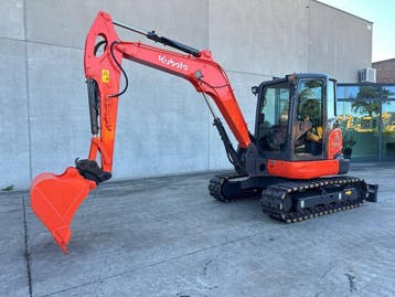 Veiling: Midigraafmachine Kubota KX165-5 Diesel 2016, Ophalen