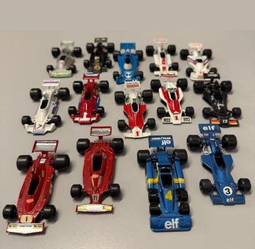 Polistil, Collezione completa 14 pz. - serie RJ Formula 1 -