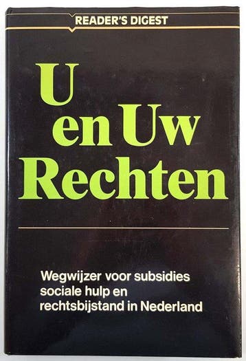 U en uw rechten - Verdussen, Boeken, Studieboeken en Cursussen, Verzenden, Nieuw
