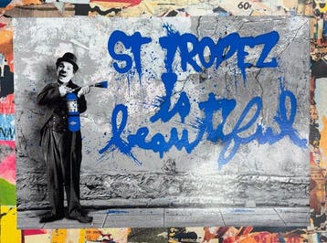 Mr Brainwash (1966) - St. Tropez Is Beautiful - Blue · Unq