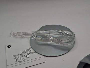 Swarovski - Beeldje - Swarovski - 3 MIni figuren -Harp -