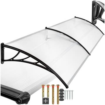 Voordeurluifel transparant - 300 cm, Huis en Inrichting, Verzenden, Nieuw