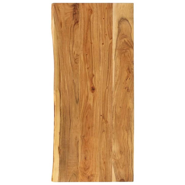 vidaXL Wastafelblad 140x52x2,5 cm massief acaciahout, Doe-het-zelf en Bouw, Sanitair, Nieuw, Verzenden