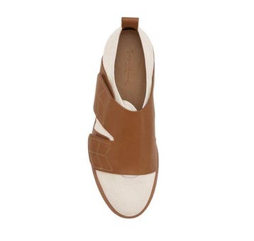 GIORGIO ARMANI - 10 UK - 44 IT - Shoes Sneakers Ivory Canvas, Nieuw