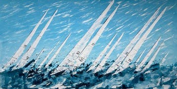 VOLHA - Under Sail- XXL format