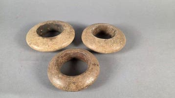Ensemble de 3 bracelet en bois - Bamileke - Cameroun (Sans