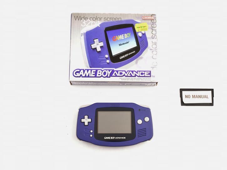 Gameboy Advance Purple [Complete], Games en Spelcomputers, Spelcomputers | Nintendo Game Boy, Verzenden