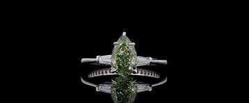 Zonder minimumprijs - Ring - 14 karaat Witgoud - 1.78ct. tw., Handtassen en Accessoires, Nieuw