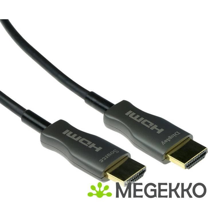 ACT 15 meter HDMI Premium 4K Active Optical Cable v2.0, Computers en Software, Pc- en Netwerkkabels, Nieuw, Verzenden