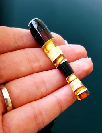 Sigarettenhouder - Amber mondstuk voor sigaretten - Amber, Collections