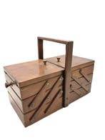 Boîte à couture - Bois - boîte à bijoux