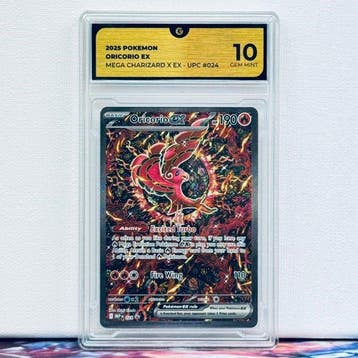 Pokémon Graded card - OCICORIO 024 - Pokémon - GG 10