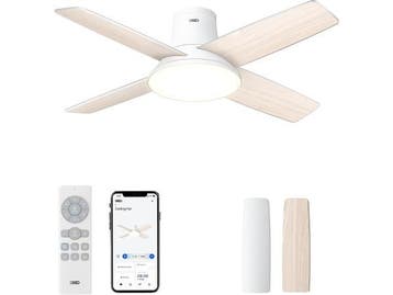 Veiling - Dreo plafondventilator met verlichting - LED - App, Gebruikt