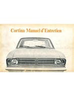 1970 FORD CORTINA INSTRUCTIEBOEKJE FRANS
