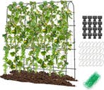 2dekans | Coast Komkommerrek Zwart – Verstelbaar Plantenrek, Ophalen of Verzenden, Nieuw